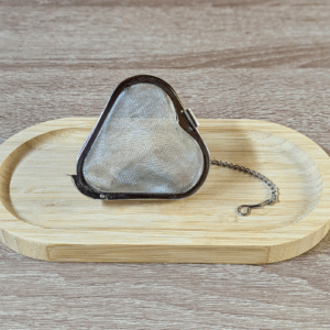 Infusor con cadena grande corazón