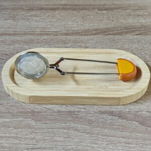 Infusor de pinza bola de frutas (naranja)