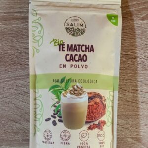 Matcha sabor Cacao en bolsa BIO 100 gr.