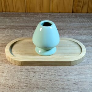 Matcha reposa-batidor verde