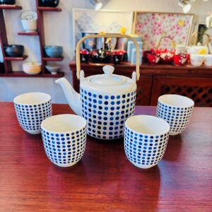 Juego de porcelana Puntos Azules