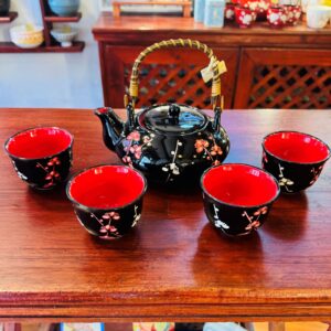 Juego de porcelana Negro