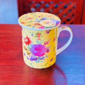 Tisanera porcelana Nancy Amarilla