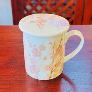 Tisanera porcelana Yoshino Blanca