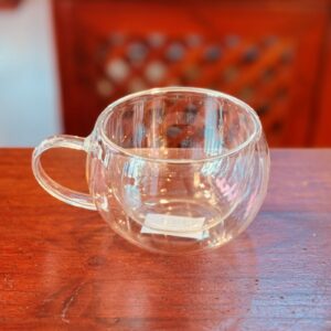 Mug/Taza borosilitato doble-pared bajo