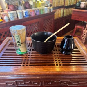 Set de matcha negro