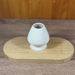 Matcha reposa-batidor blanco
