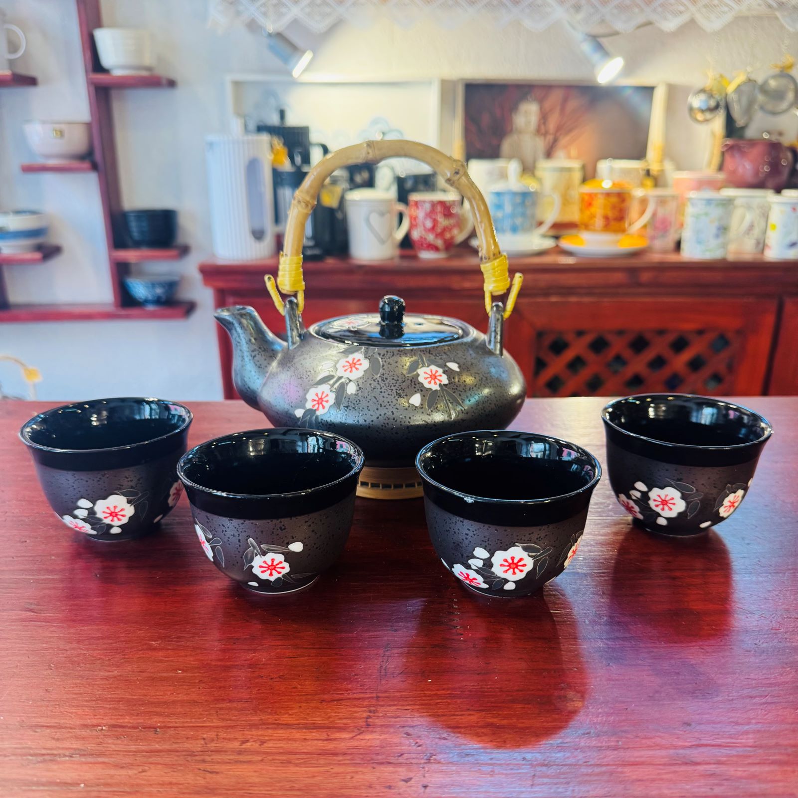 Juego de porcelana Gris